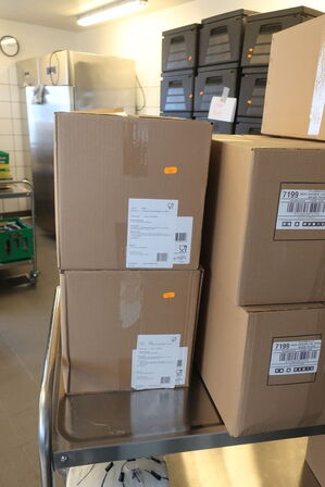 Poser til take-away m.v. 