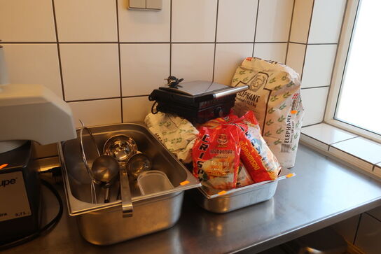 Gastrobakker m.v., opvaskebakker medfølger ikke