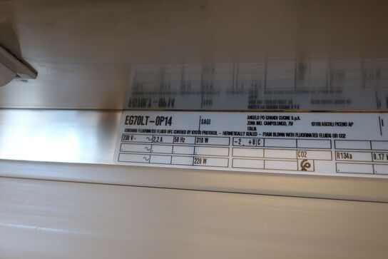 Køleskab SAGI EG70LT-0P14