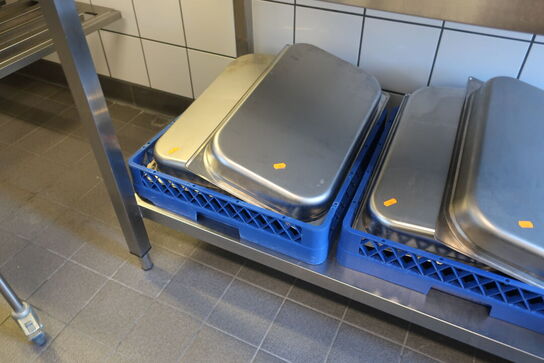 Gastrobakker, opvaskebakker medfølger ikke