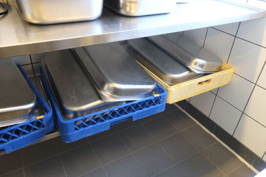 Gastrobakker m.v., opvaskebakker medfølger ikke