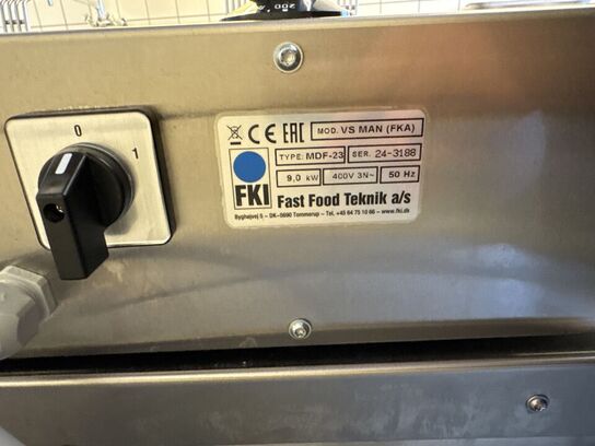 Dobbeltfriture FKI 2x9kWh