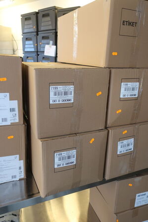 Poser til take-away m.v. 