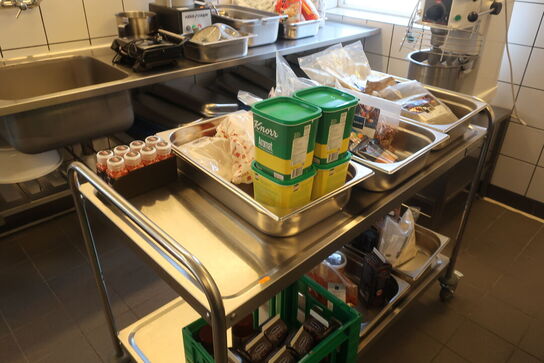 Rullevogn med indhold