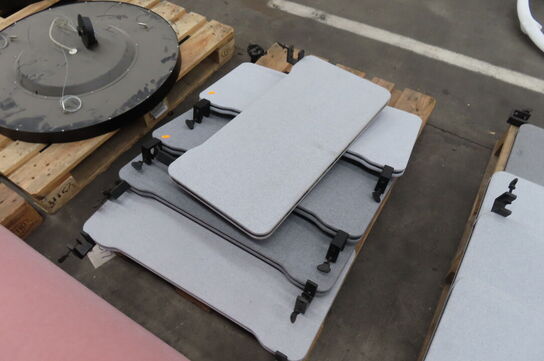 5 stk bordafskærmninger