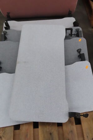 5 stk bordafskærmninger