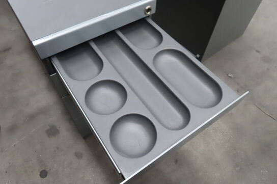 Skuffekassette uden nøgle