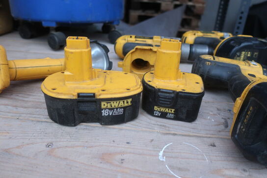 Boremaskiner, vinklesliber, rundsav mv.  DEWALT Model: DW904, DW980, DC988, DW936, DW919