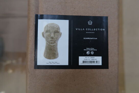 96 stk. Figur Hoved Talvik Cement Lys olivengrøn H15