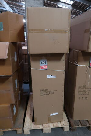 3 stk. Gulvlampe Werna D50 x 130 cm Sort Rattan