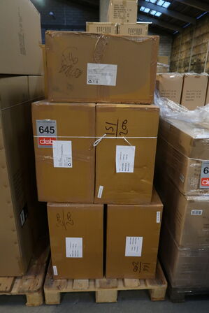 40 stk. Dekorationsvase Tana D23,5 H28,5 cm Creme/Nougat Papmache