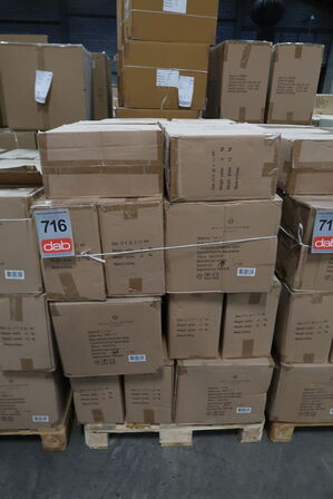 84 stk. Figur Hoved Talvik Cement Gråbrun H30