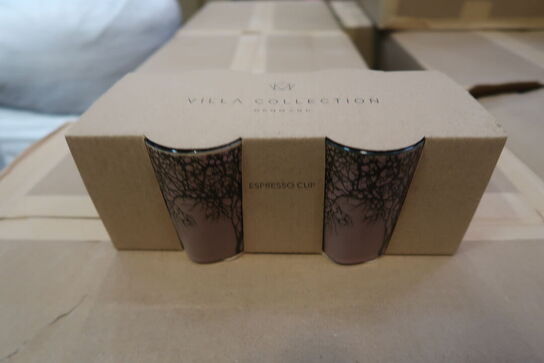 126 pk. Espressokop Hela 0,1 liter 4 stk. Mørk rosa Stentøj