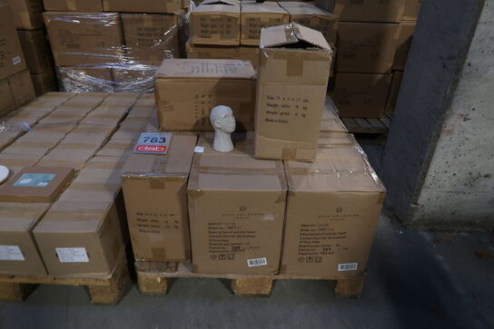 216 stk. Figur Hoved Talvik 3 ass. Cement