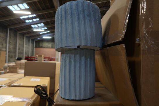 20 stk. Lampe Styles 25 x 44 cm Blå Papmache