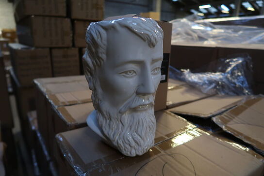 116 stk. Vase Calvi H23 cm Hvid Stentøj