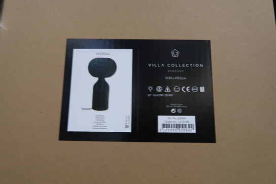 22 stk. Bordlampe Werna D30 x 53,5 cm Sort Rattan