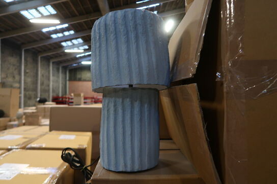 20 stk. Lampe Styles 25 x 44 cm Blå Papmache