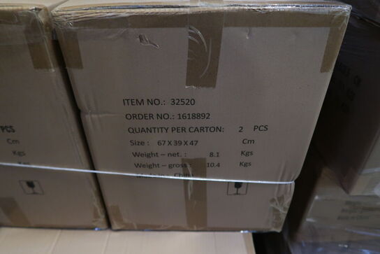 18 stk. Væghylde Nord 60 x 40 x 13 cm Polyresin