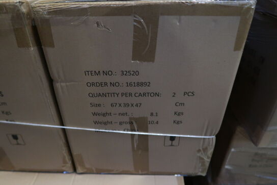 18 stk. Væghylde Nord 60 x 40 x 13 cm Polyresin