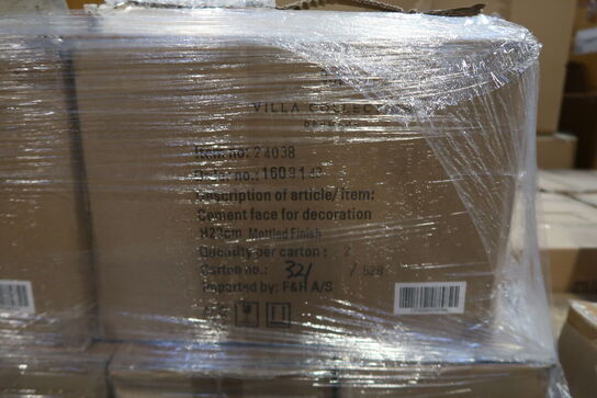 116 stk. Figur Hoved Talvik Cement Lys olivengrøn H23