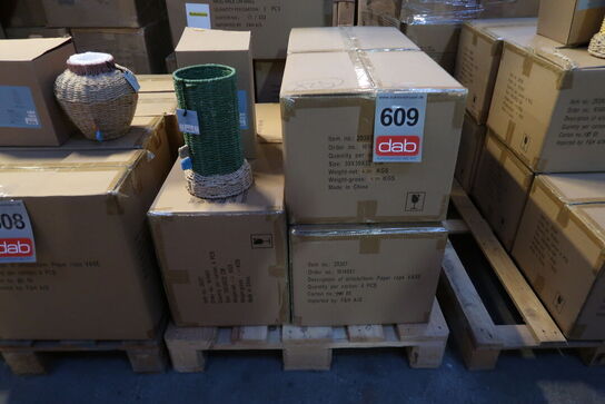 25 stk. Vase Styles 17 x 28 cm Grøn Papir