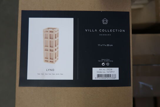 16 stk. Vase Lyng 11 x 11 x 30 cm Sand Polyresin