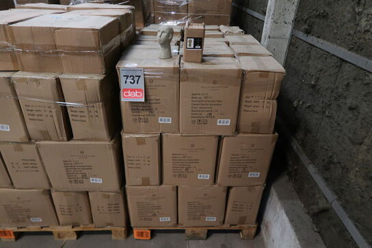 384 stk. Figur Hoved Talvik Cement Lys olivengrøn H15