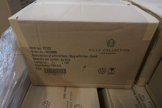 346 stk. Krus Hela 0,35 liter Sand Stentøj