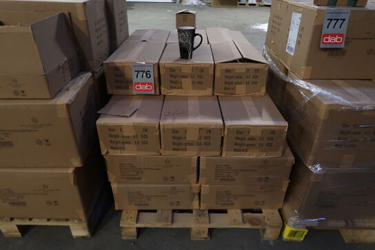 360 stk. Krus Hela 0,5 liter Sort Stentøj