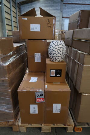 24 stk. Dekorationsvase Taia D23,5 H28,5 cm Creme/Grå Papmache