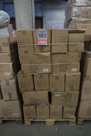 116 stk. Figur Hoved Talvik Cement Lys olivengrøn H23