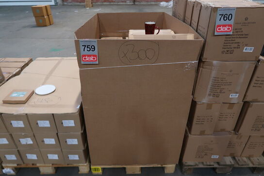 300 stk. Krus Hela 0,5 liter Amber Stentøj