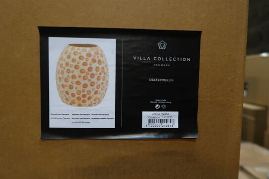 41 stk. Dekorationsvase Tana D23,5 H28,5 cm Creme/Nougat Papmache