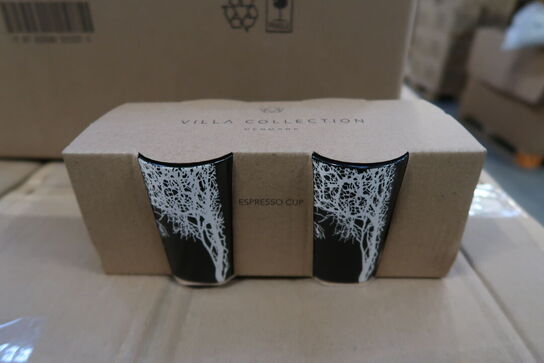 288 pk. Espressokop Hela 0,1 liter 4 stk. Sort Stentøj