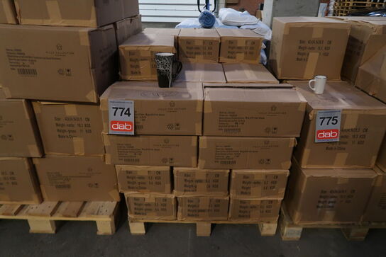 432 stk. Krus Hela 0,5 liter Sort Stentøj