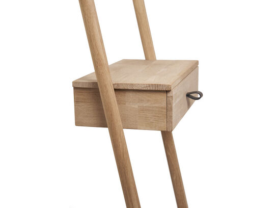 11 stk. Vægreol Ebern 47x170 cm White washed Massiv eg