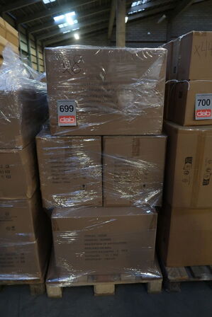 18 stk. Væghylde Nord 60 x 40 x 13 cm Polyresin