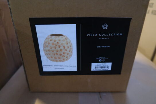 41 stk. Dekorationsvase Tana D18,5 H20 cm Creme/Nougat Papmache