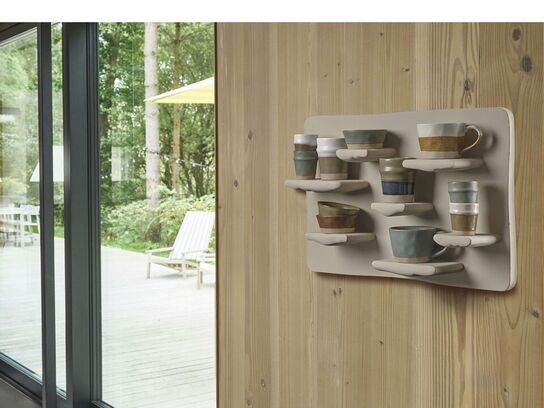 36 stk. Væghylde Nord 60 x 40 x 13 cm Polyresin