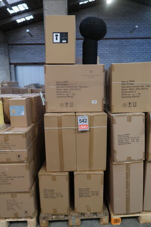 22 stk. Bordlampe Werna D30 x 53,5 cm Sort Rattan