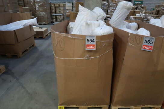 12 stk. Tæppe Laerk 200x300cm Grå/Offwhite