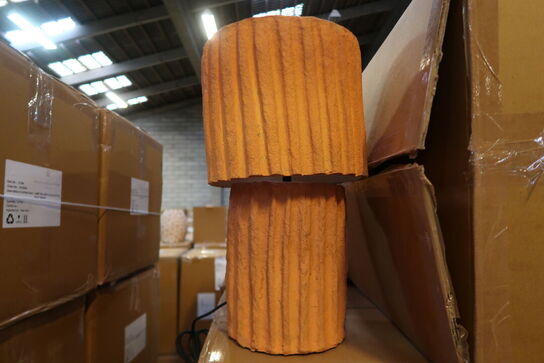 20 stk. Lampe Styles 25 x 44 cm Amber Papmache