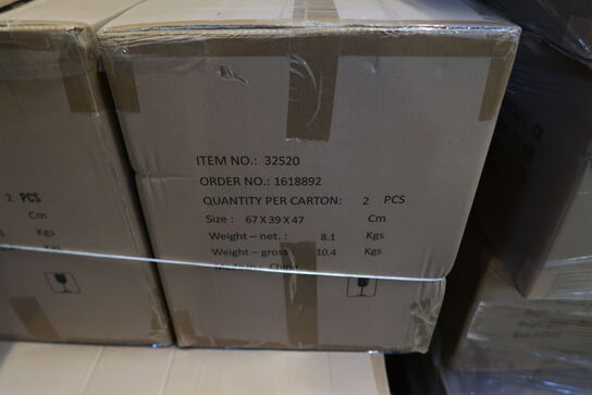 18 stk. Væghylde Nord 60 x 40 x 13 cm Polyresin