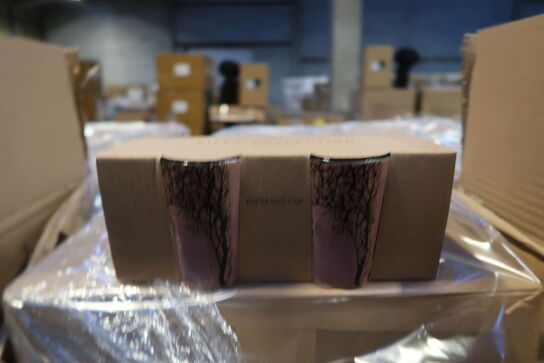 450 pk. Espressokop Hela 0,1 liter 4 stk. Mørk rosa Stentøj