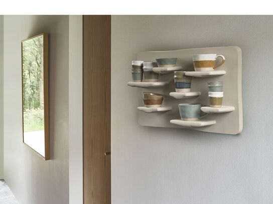 36 stk. Væghylde Nord 60 x 40 x 13 cm Polyresin