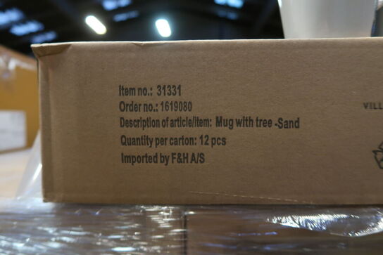 1032 stk. Krus Hela 0,35 liter Sand Stentøj