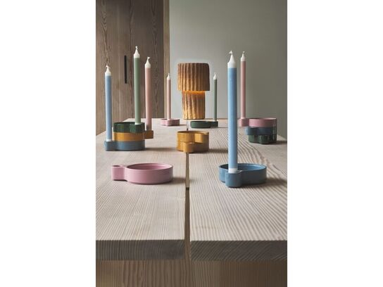 20 stk. Lampe Styles 25 x 44 cm Amber Papmache