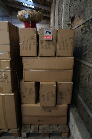 32 stk. Kurv Styles 37 x 18 cm Rød Papir