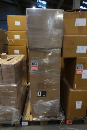 3 stk. Gulvlampe Werna D50 x 130 cm Sort Rattan